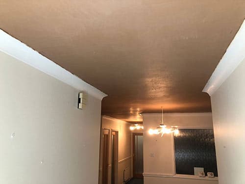 Professional ceiling work in Norfolk – safe artex removal and replastering