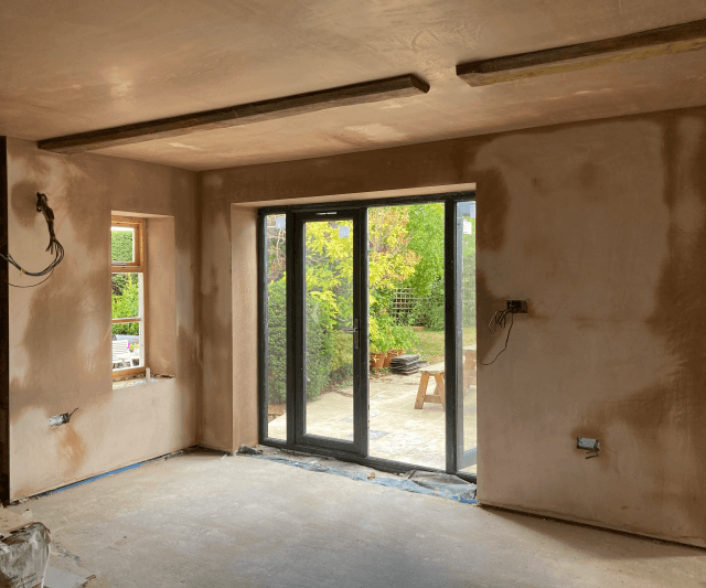 Plasterboard dry lining installation in Norfolk by qualified plasterers